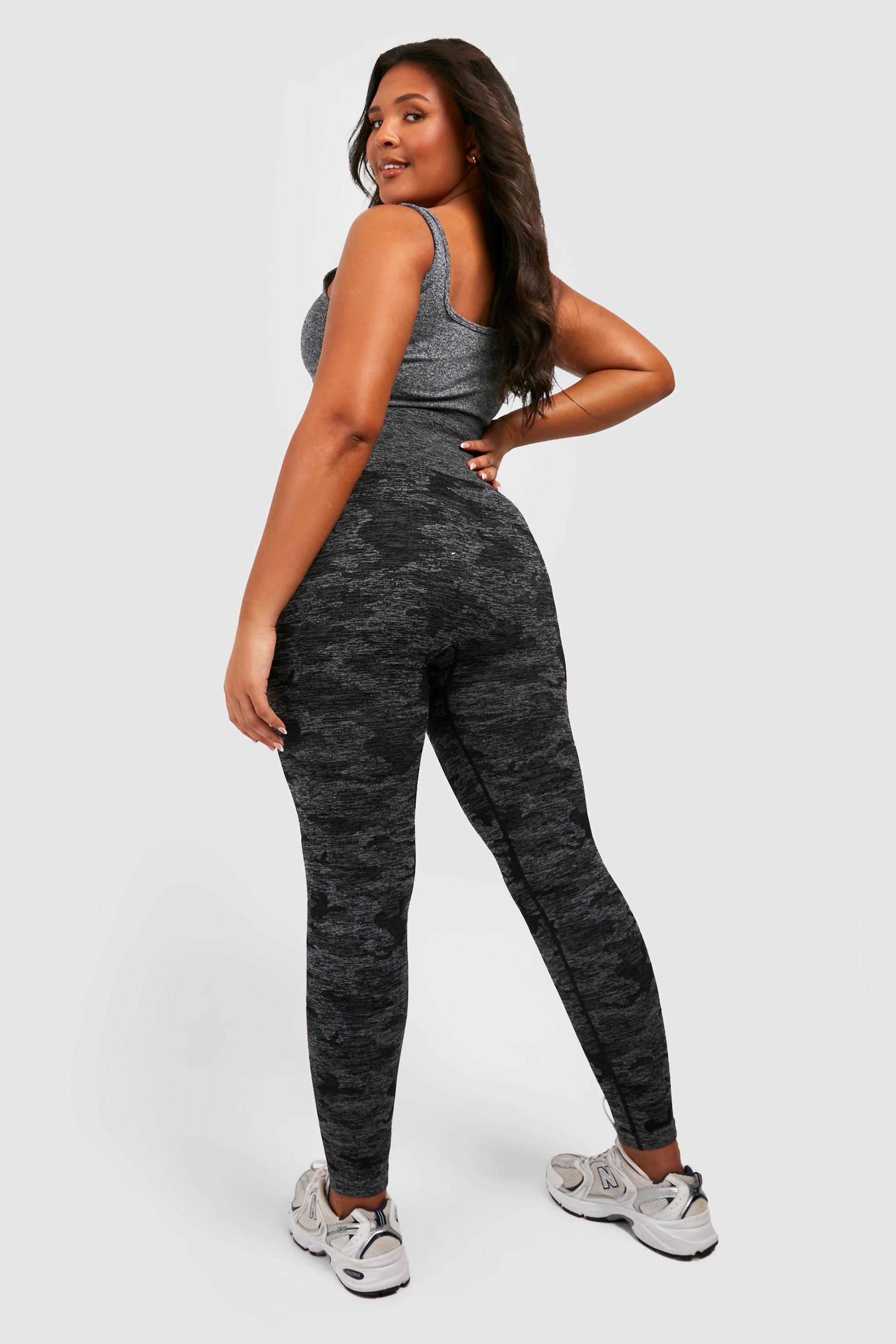 plus size camo legging