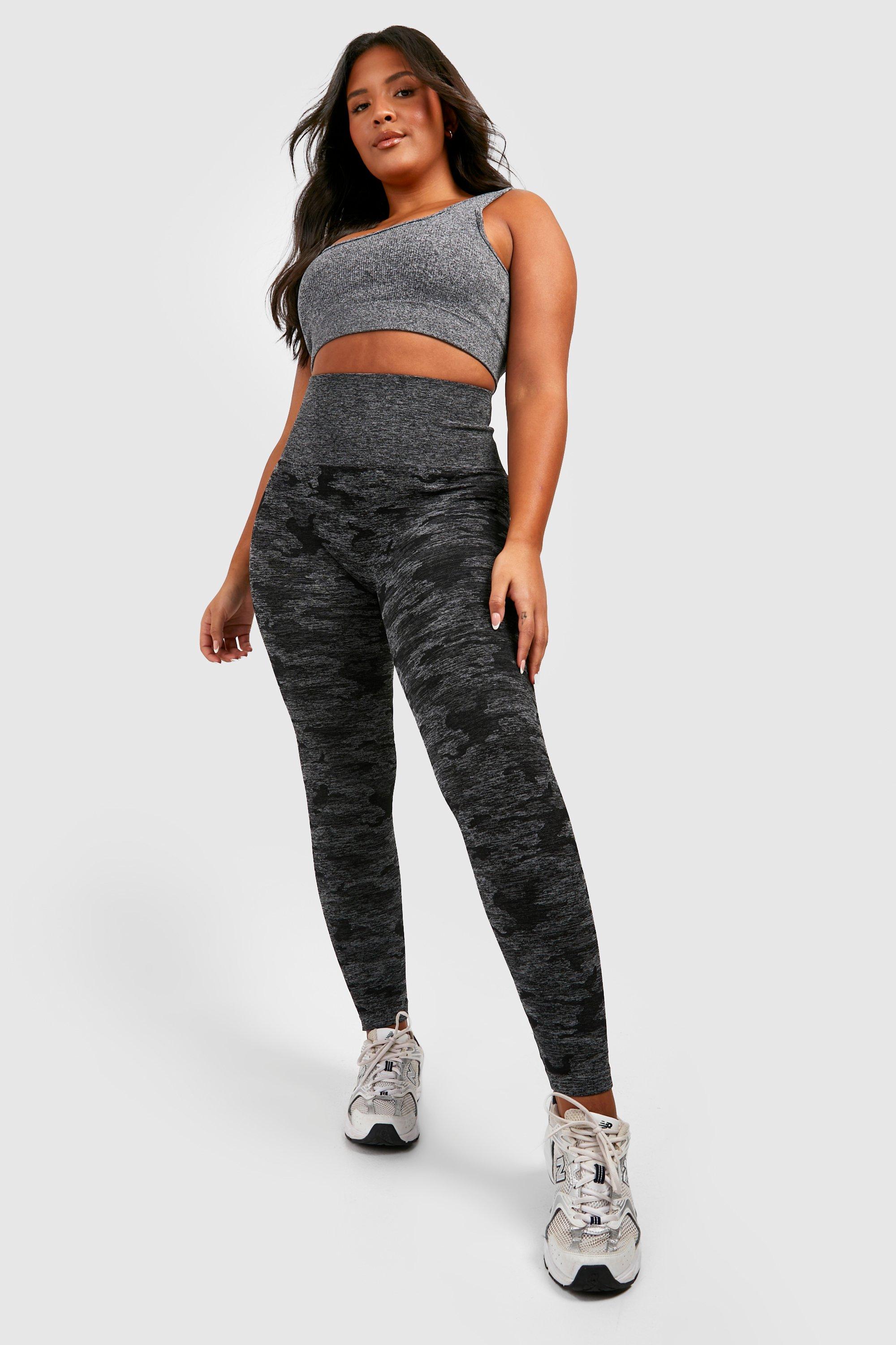 plus size camo legging