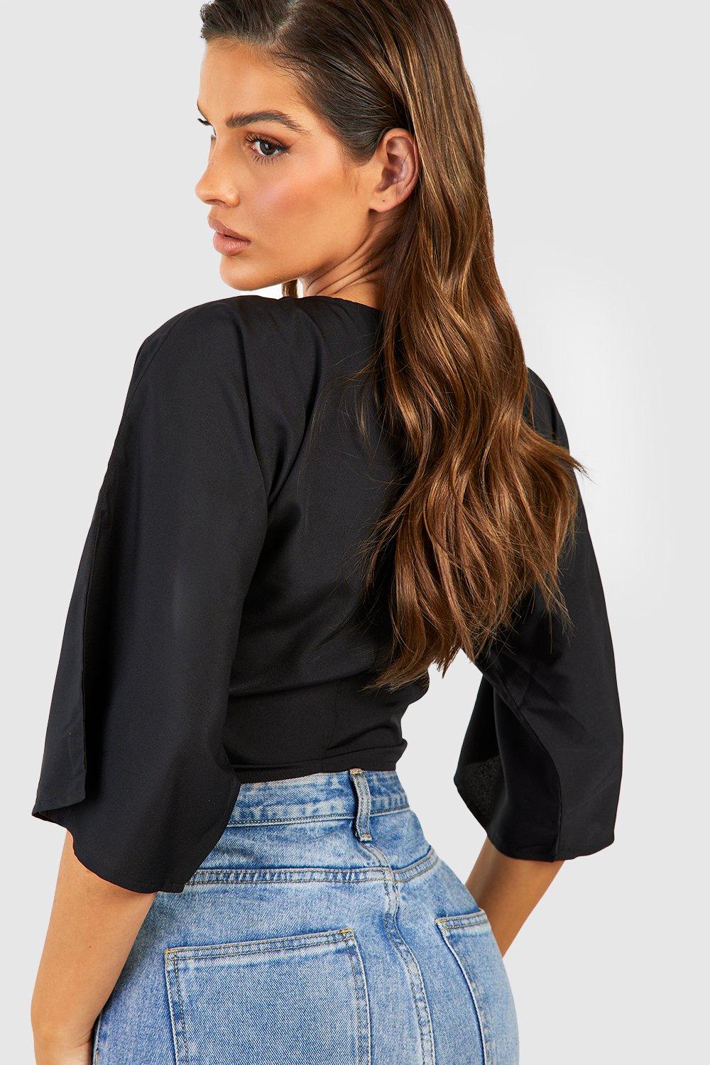 Boohoo cheap batwing top