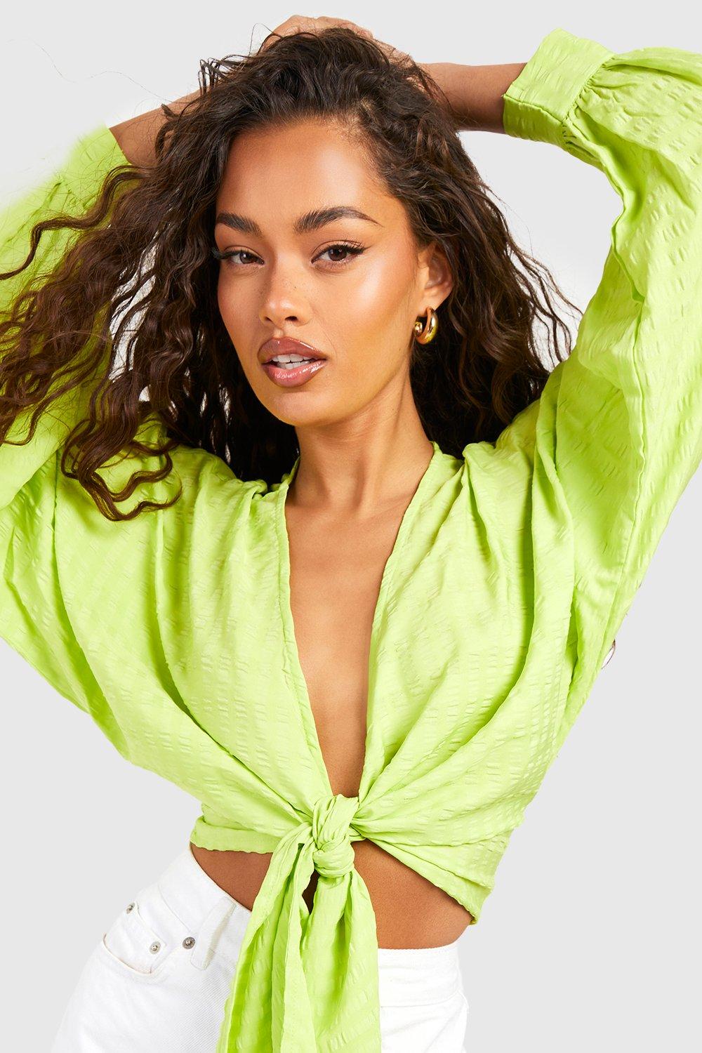 Boohoo batwing hot sale top