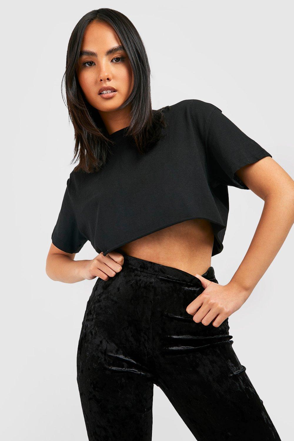 High-Waisted Velvet Flare Pants