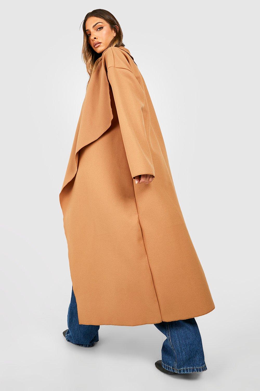 Oversized hot sale waterfall coat