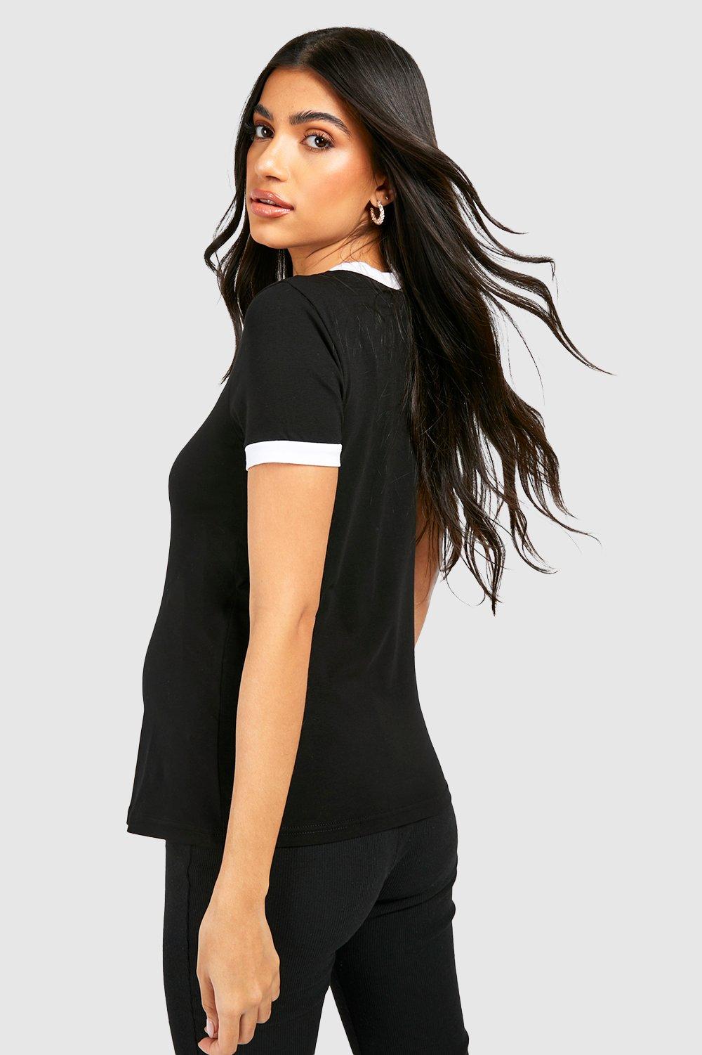 Boohoo Maternity Side Split T-shirt in White