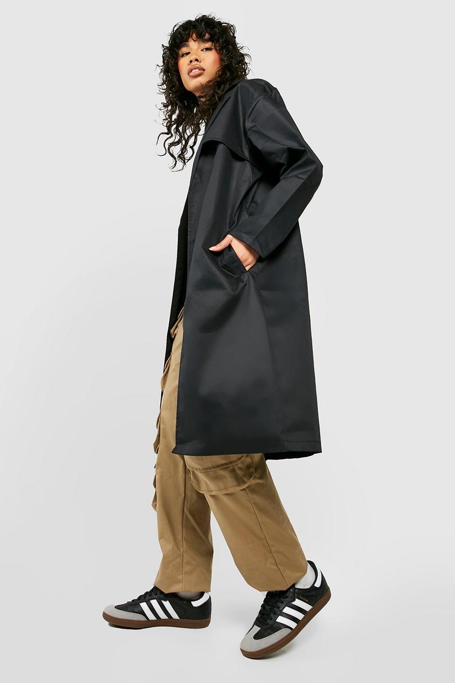 Black Trench Coat image number 1