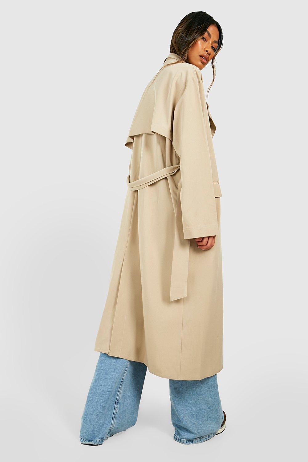 Boohoo cheap trench coat