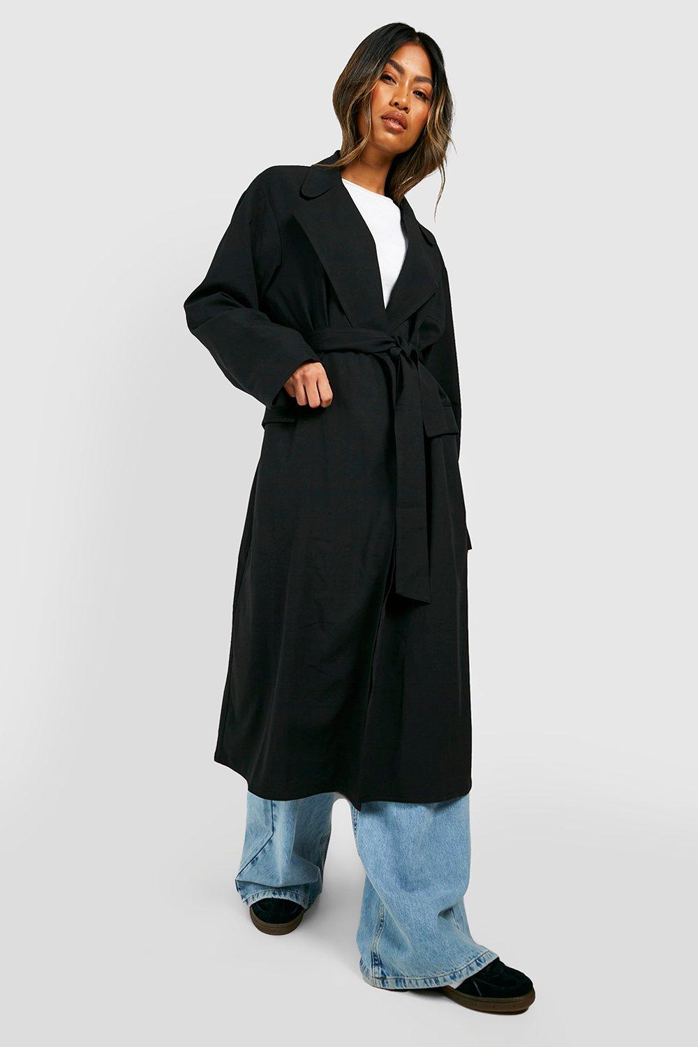 Belted Trench Coat | boohoo