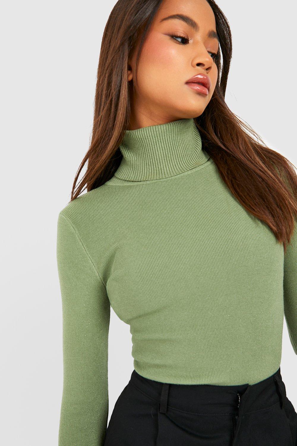 Fine gauge deals turtleneck sweater