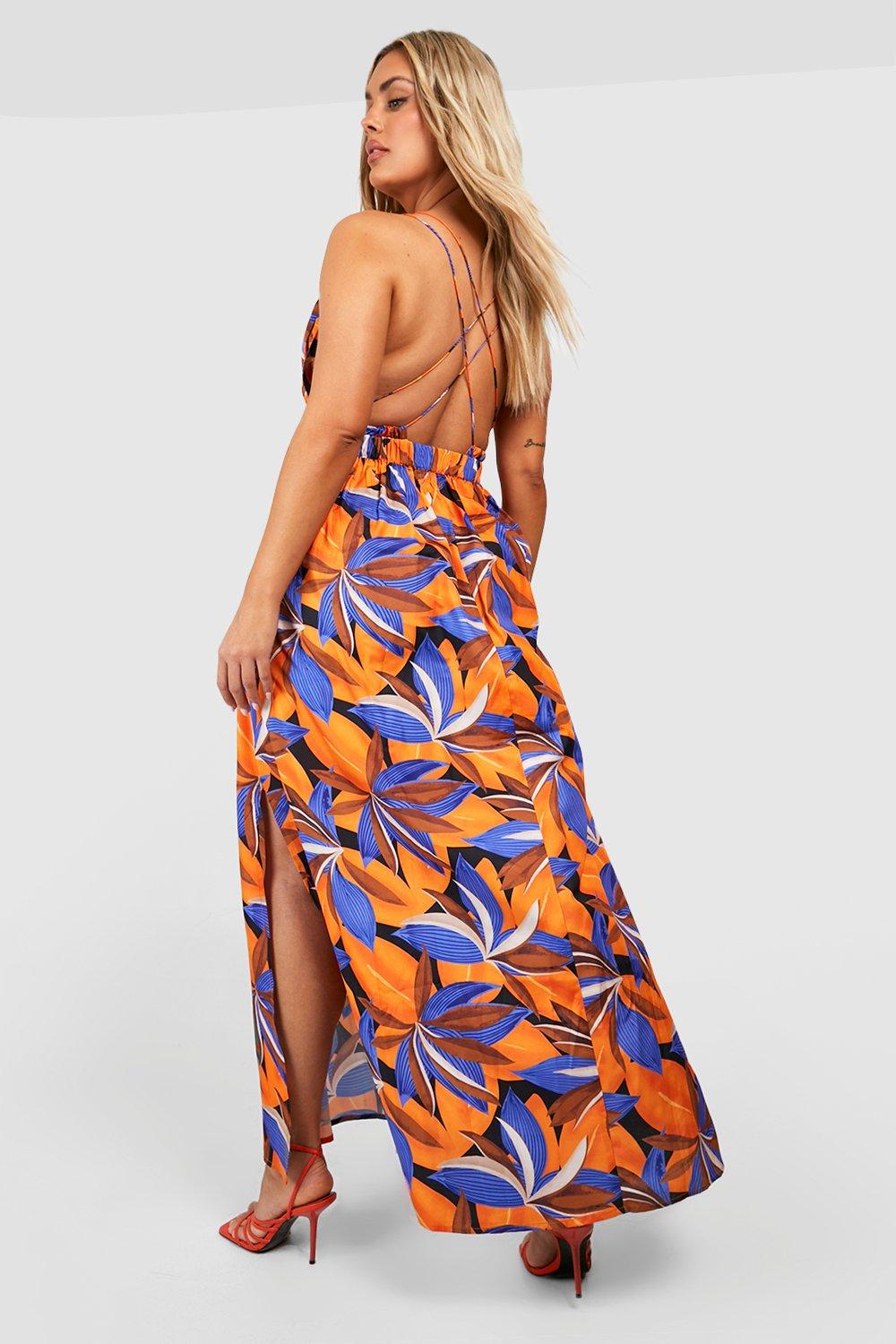 Boohoo shop tropical dress