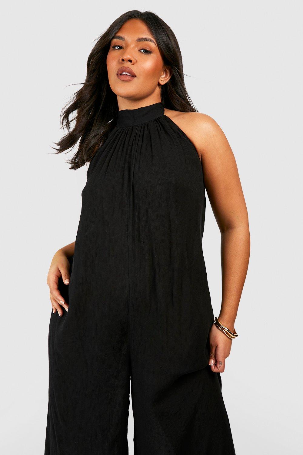 Boohoo curve hot sale jumpsuit