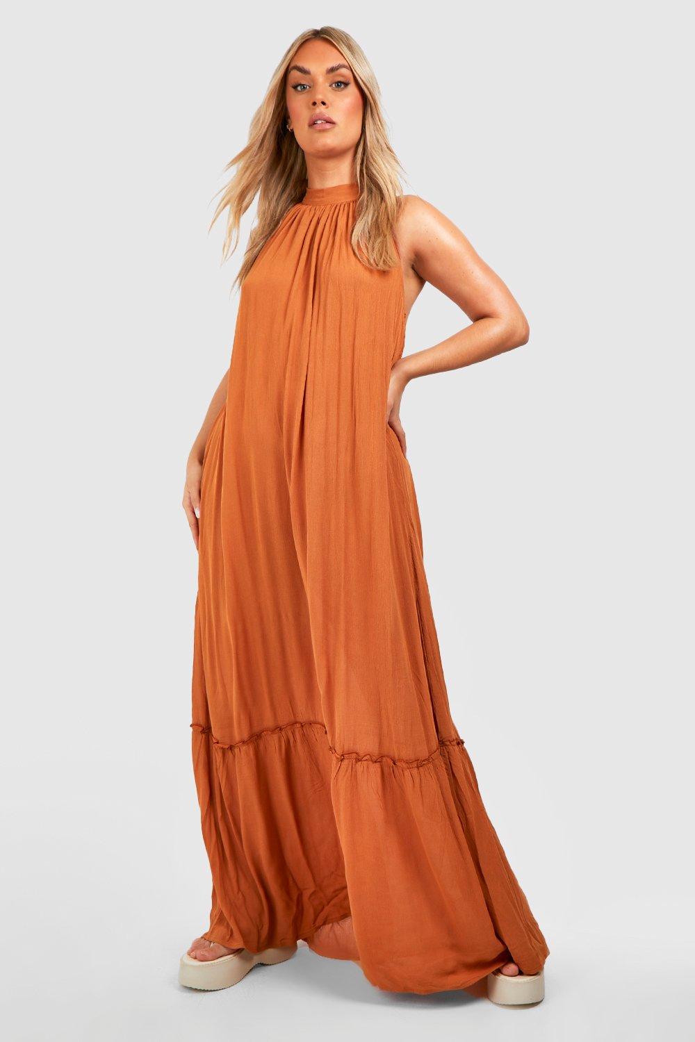 Tan maxi hot sale