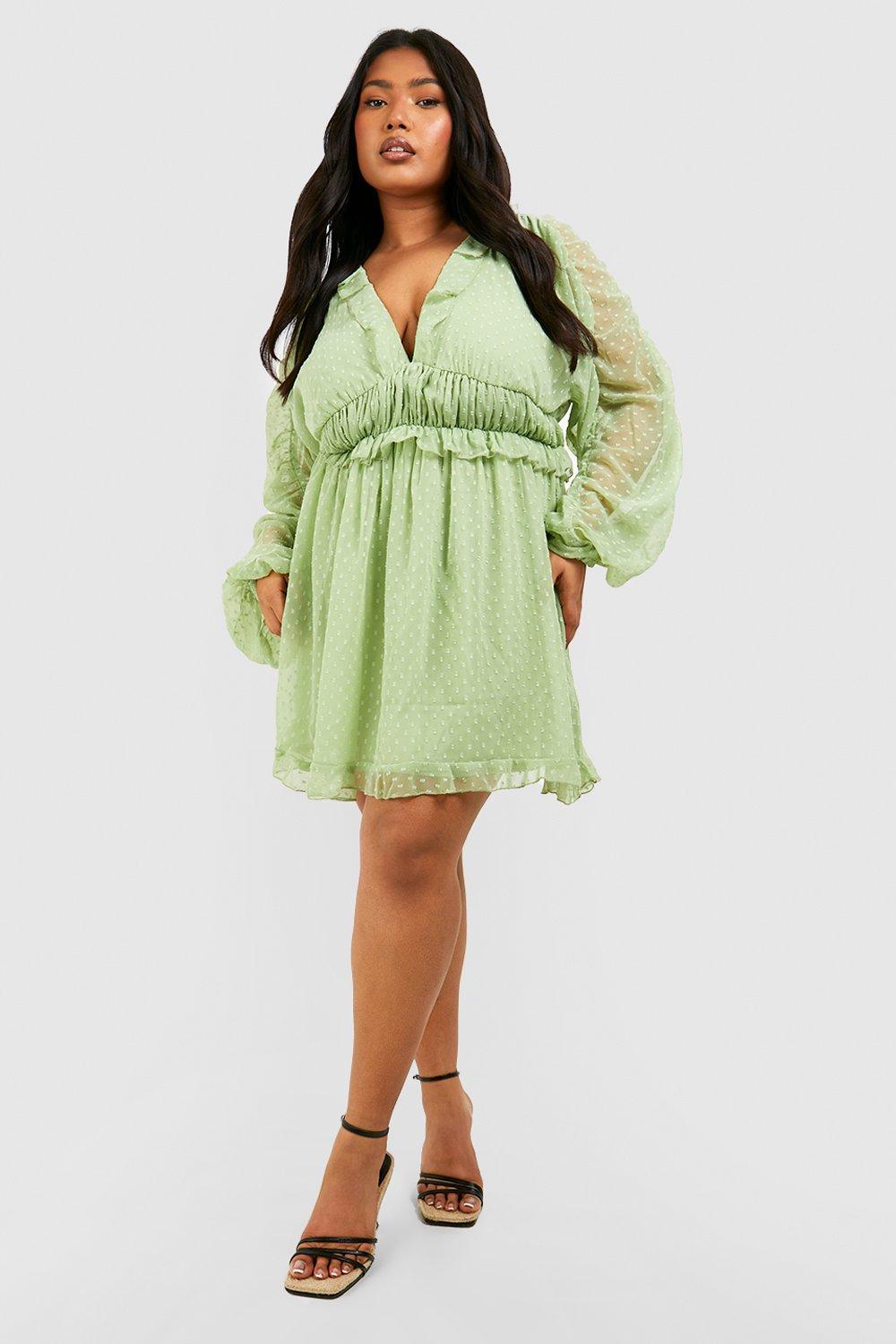 Plus size smock hot sale dress uk