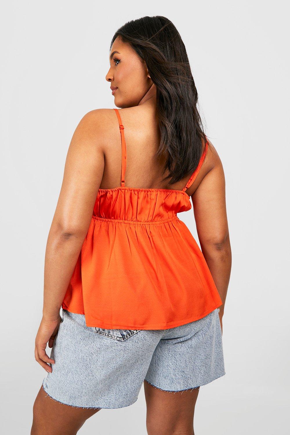 Orange cami clearance