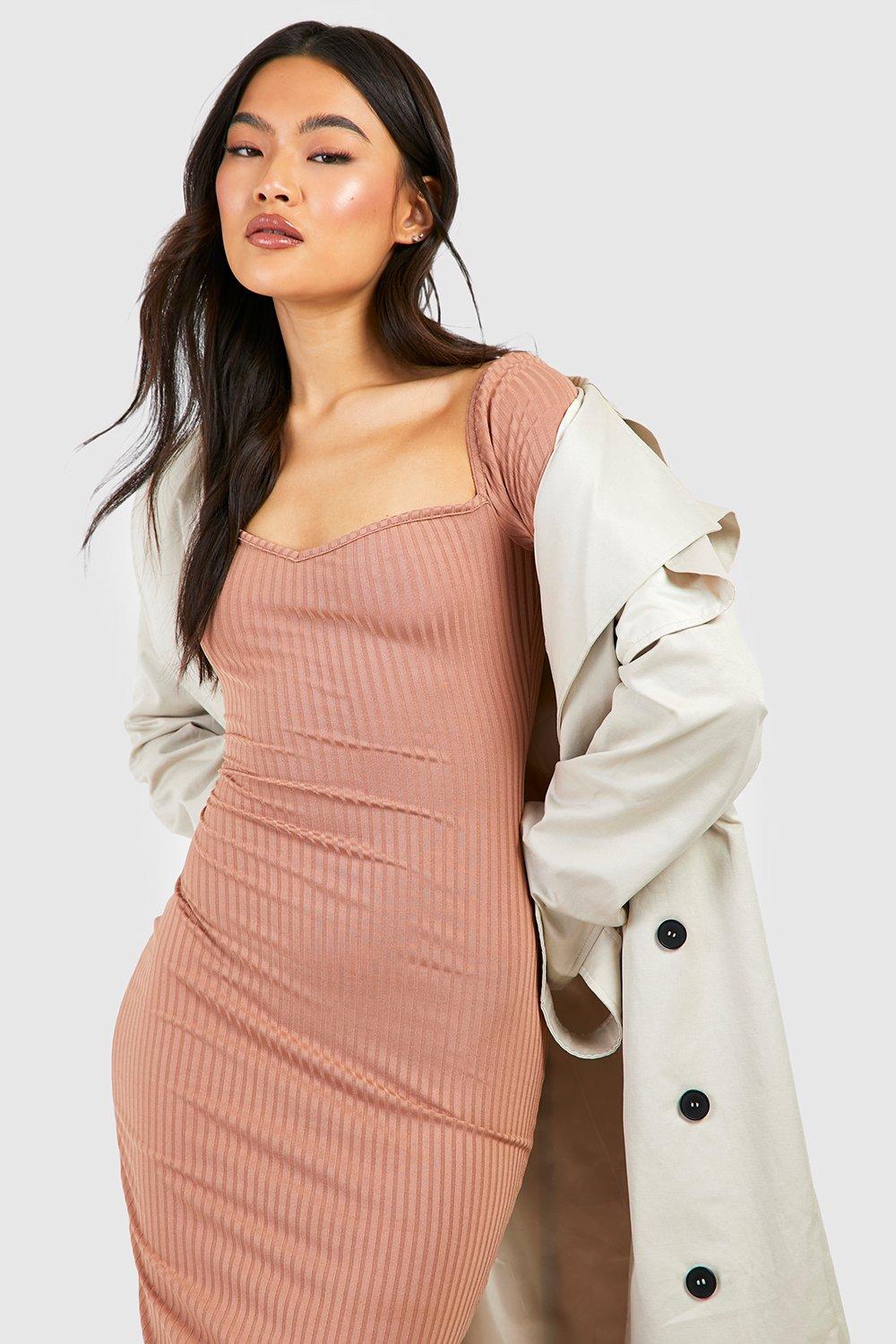 Boohoo best sale sweetheart dress