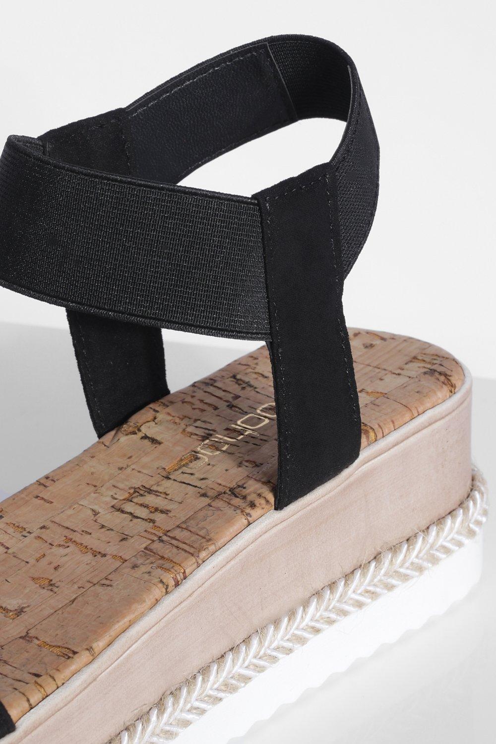 Boohoo espadrilles best sale platform sandal