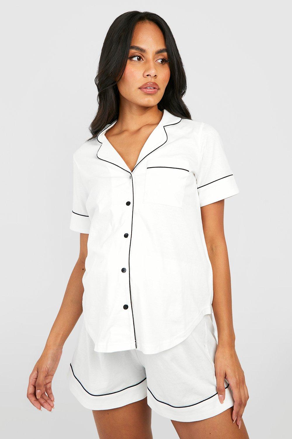 Pyjama femme best sale chemise short