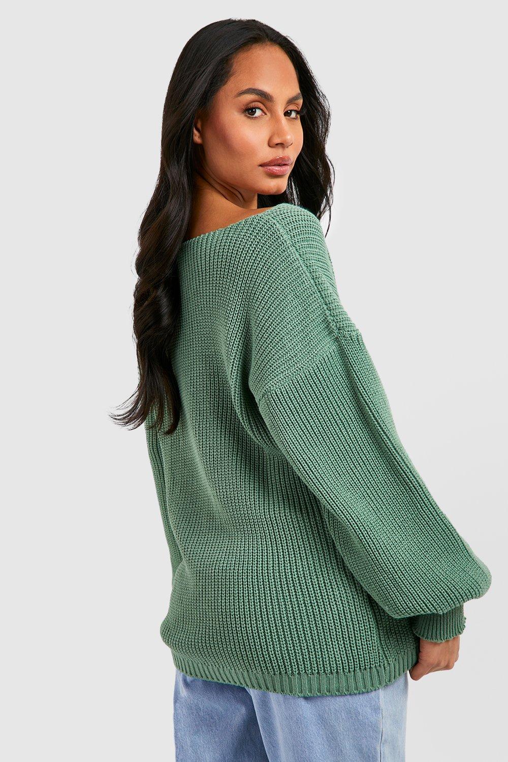 Green wooly clearance jumper