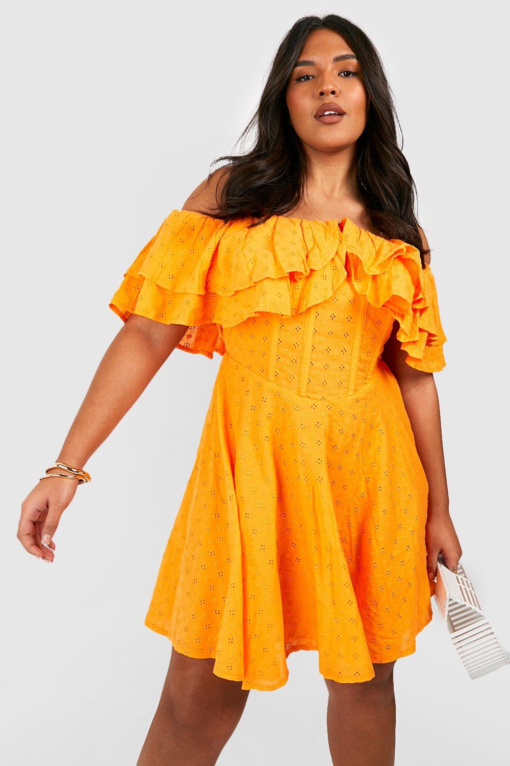 Boohoo smock cheap dress