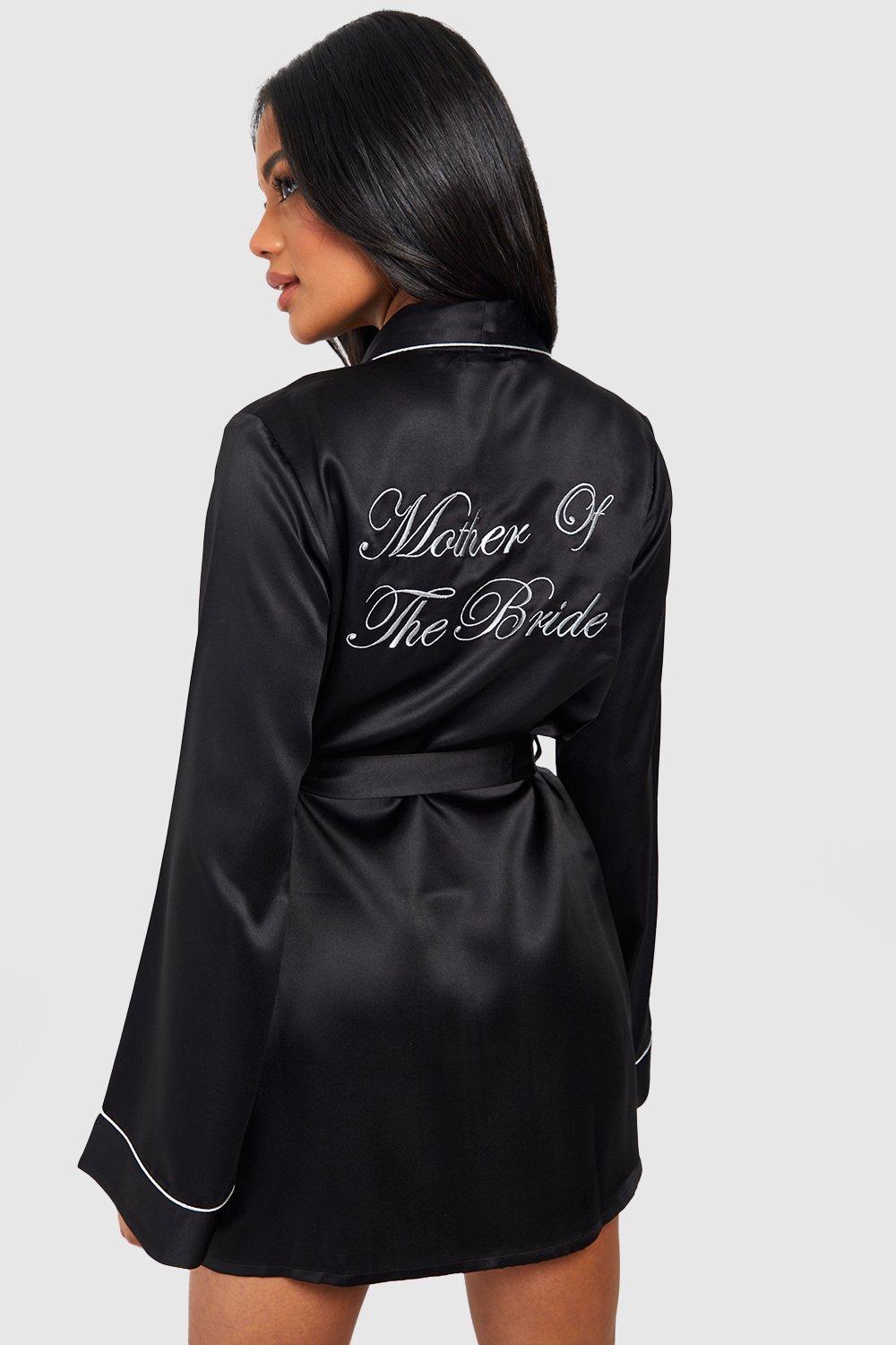 Mother Of The Bride Satin Robe