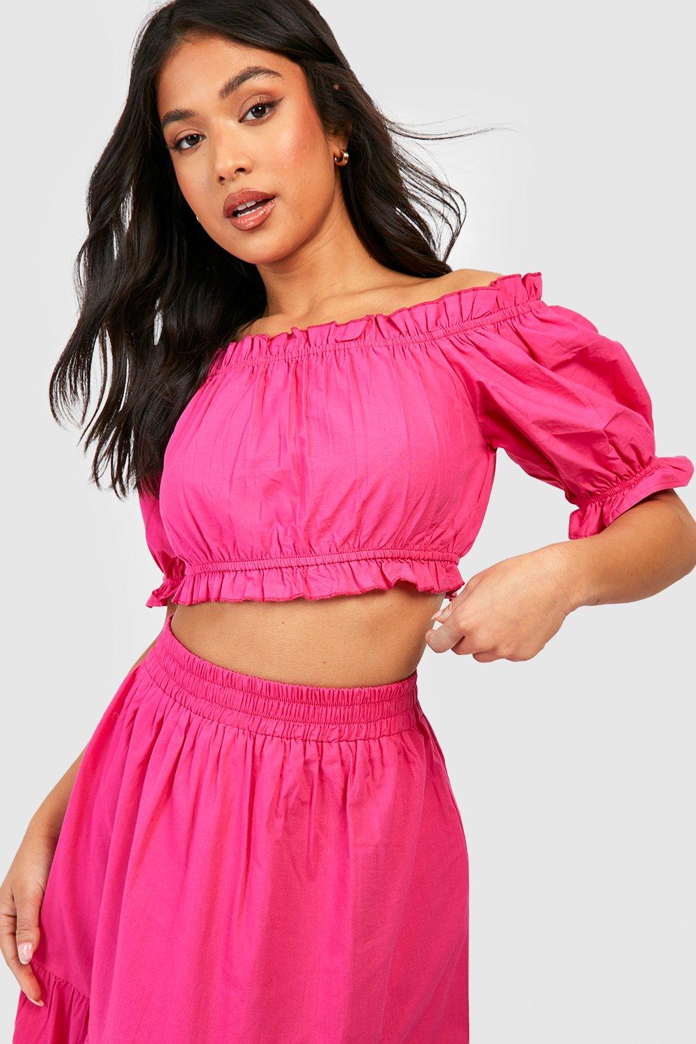 Petite maxi skirt co ord best sale