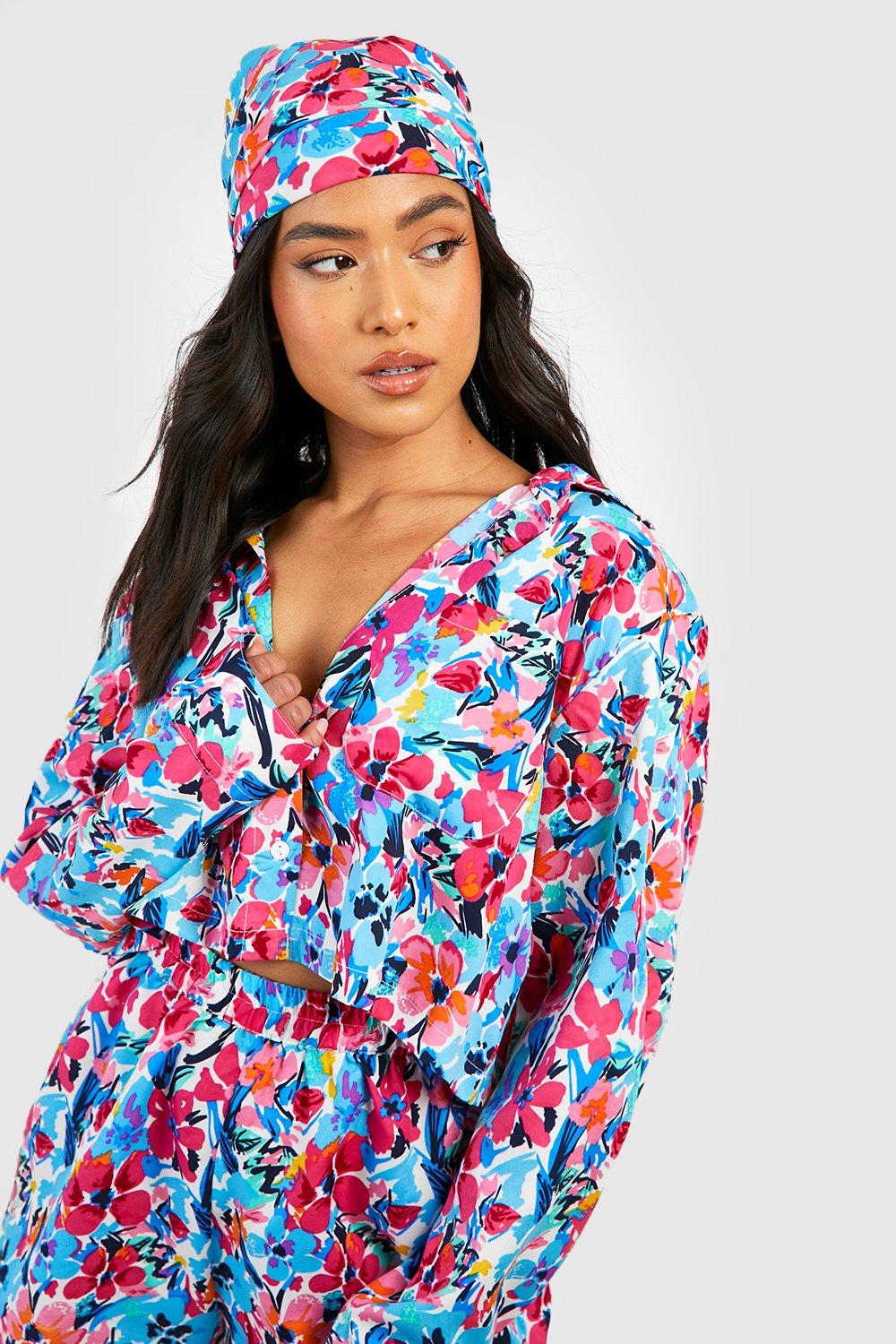 boohoo floral shirt