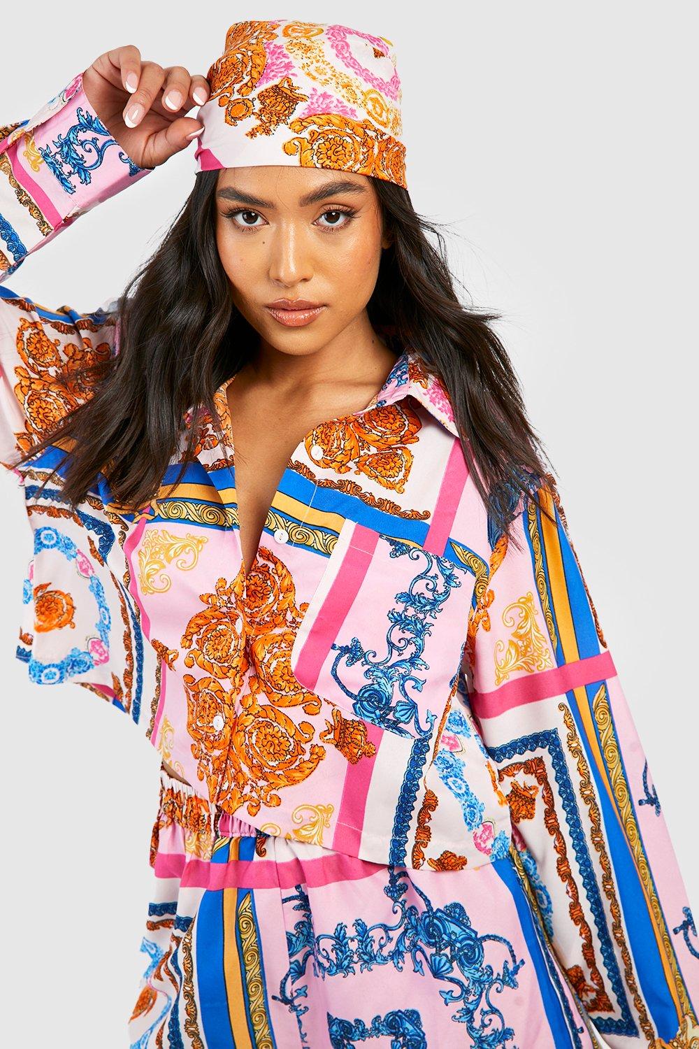 Boohoo chain clearance print