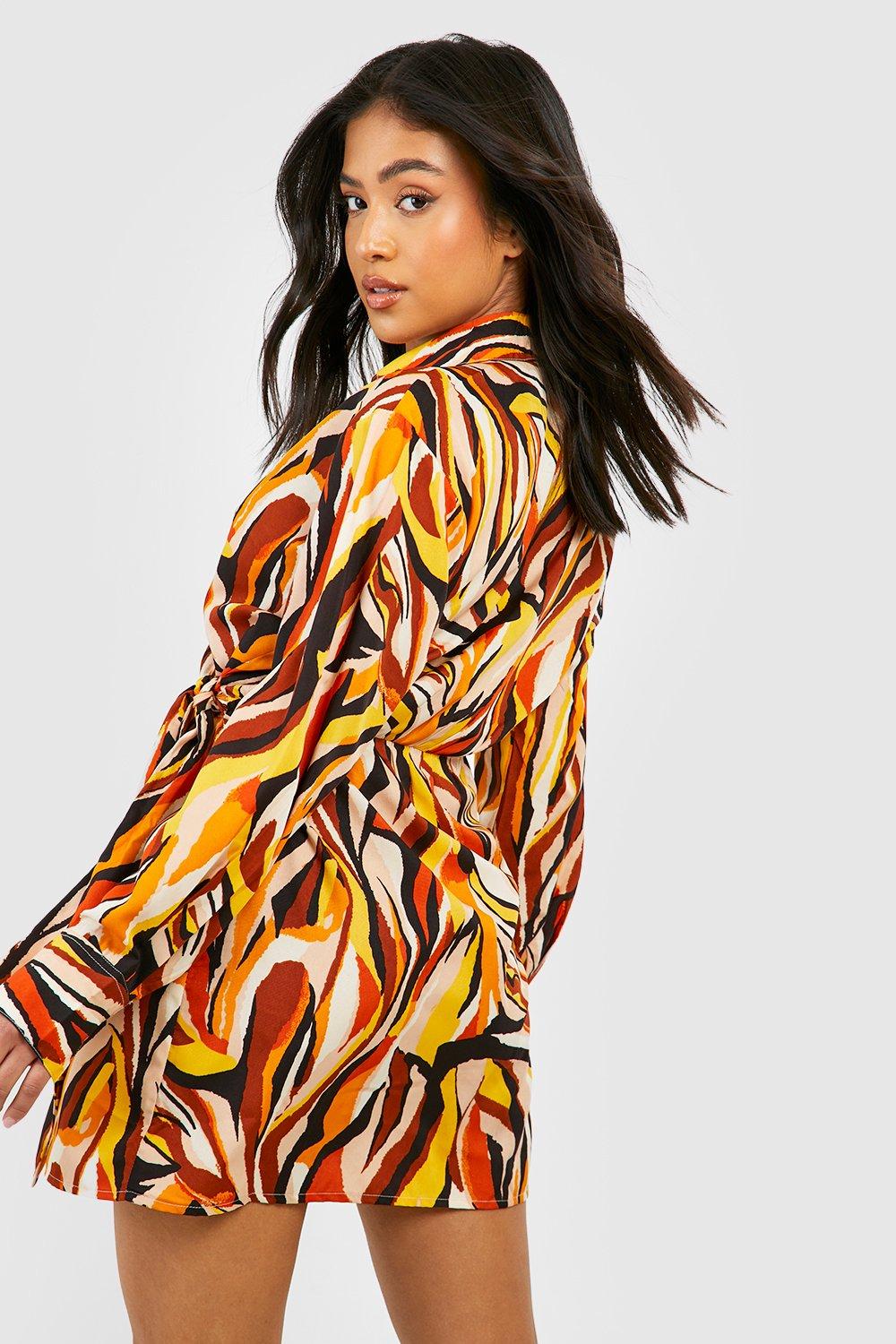 Boohoo petite shirt dress sale