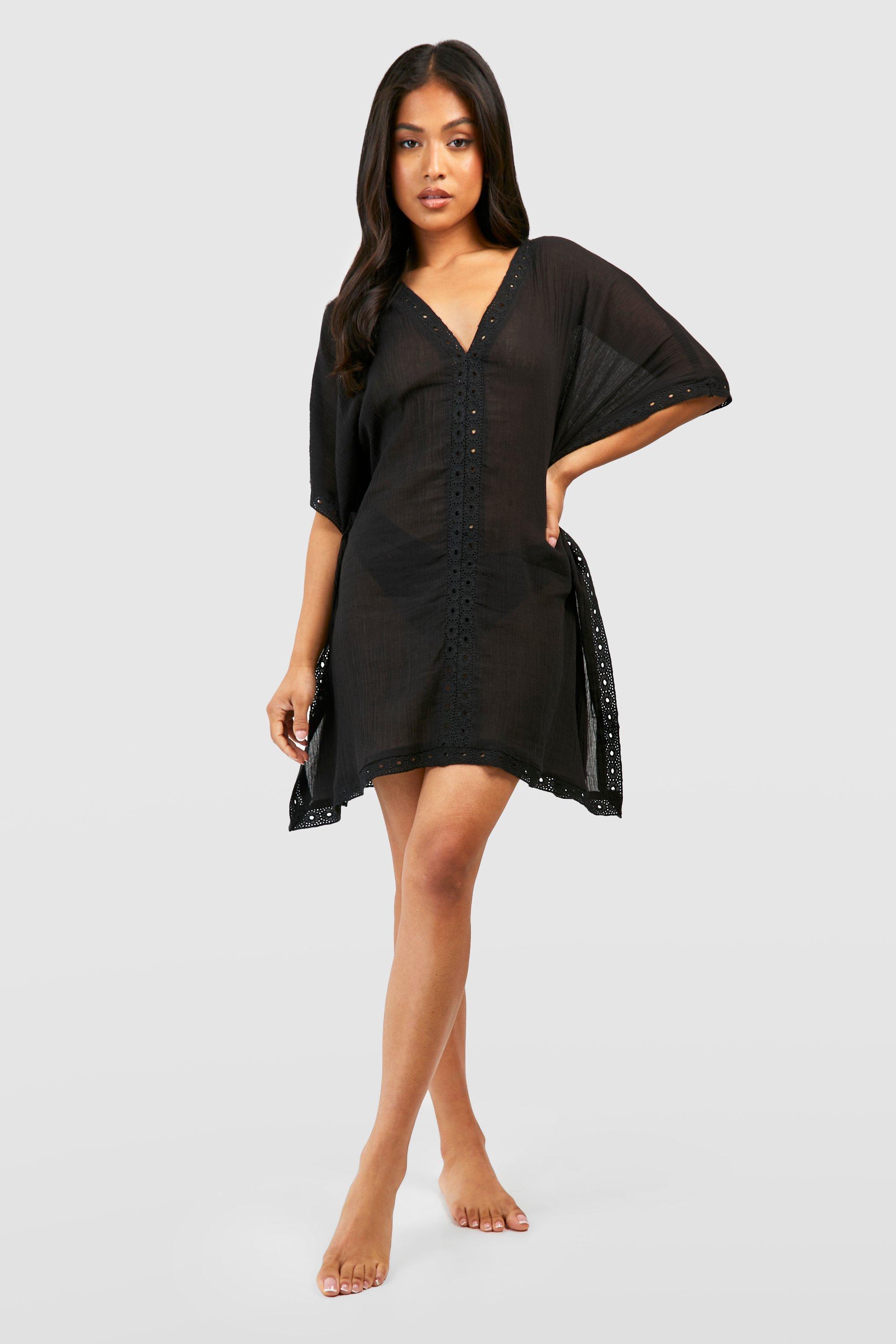 Boohoo best sale black kaftan