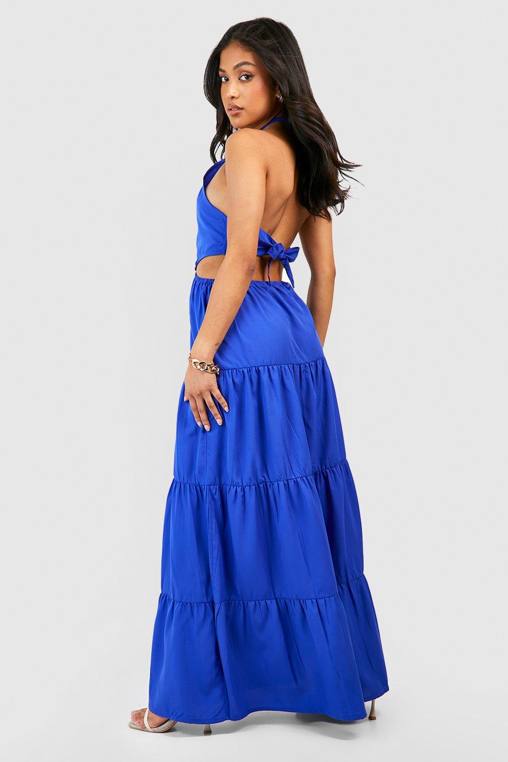 Lille maxi hotsell dress blue