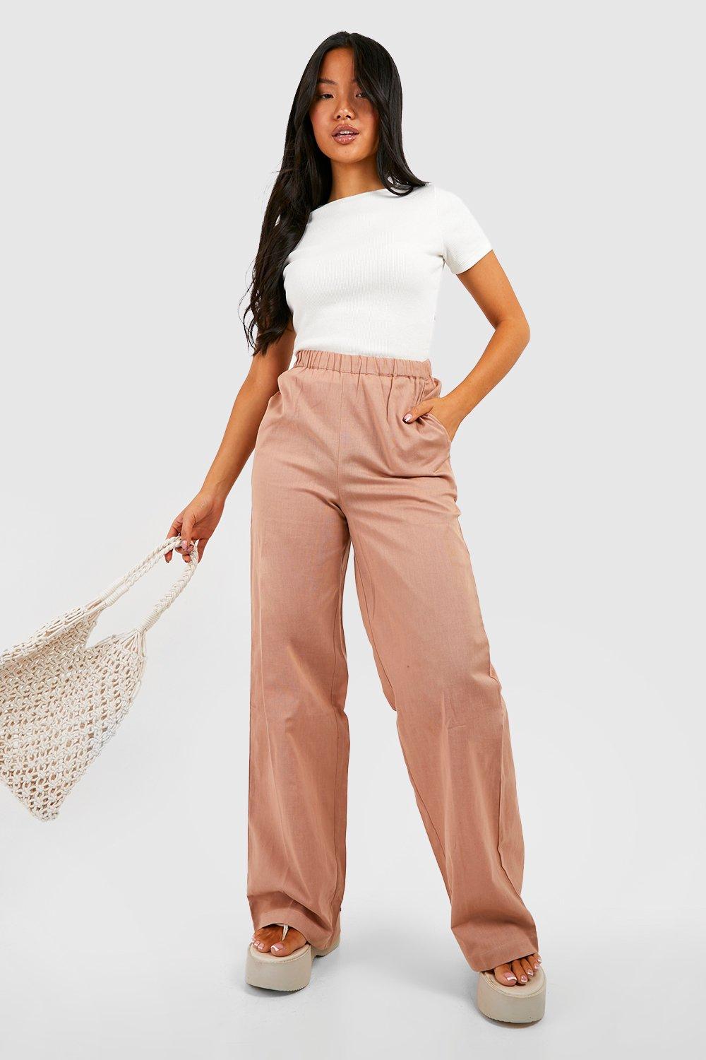 Boohoo shop petite trousers