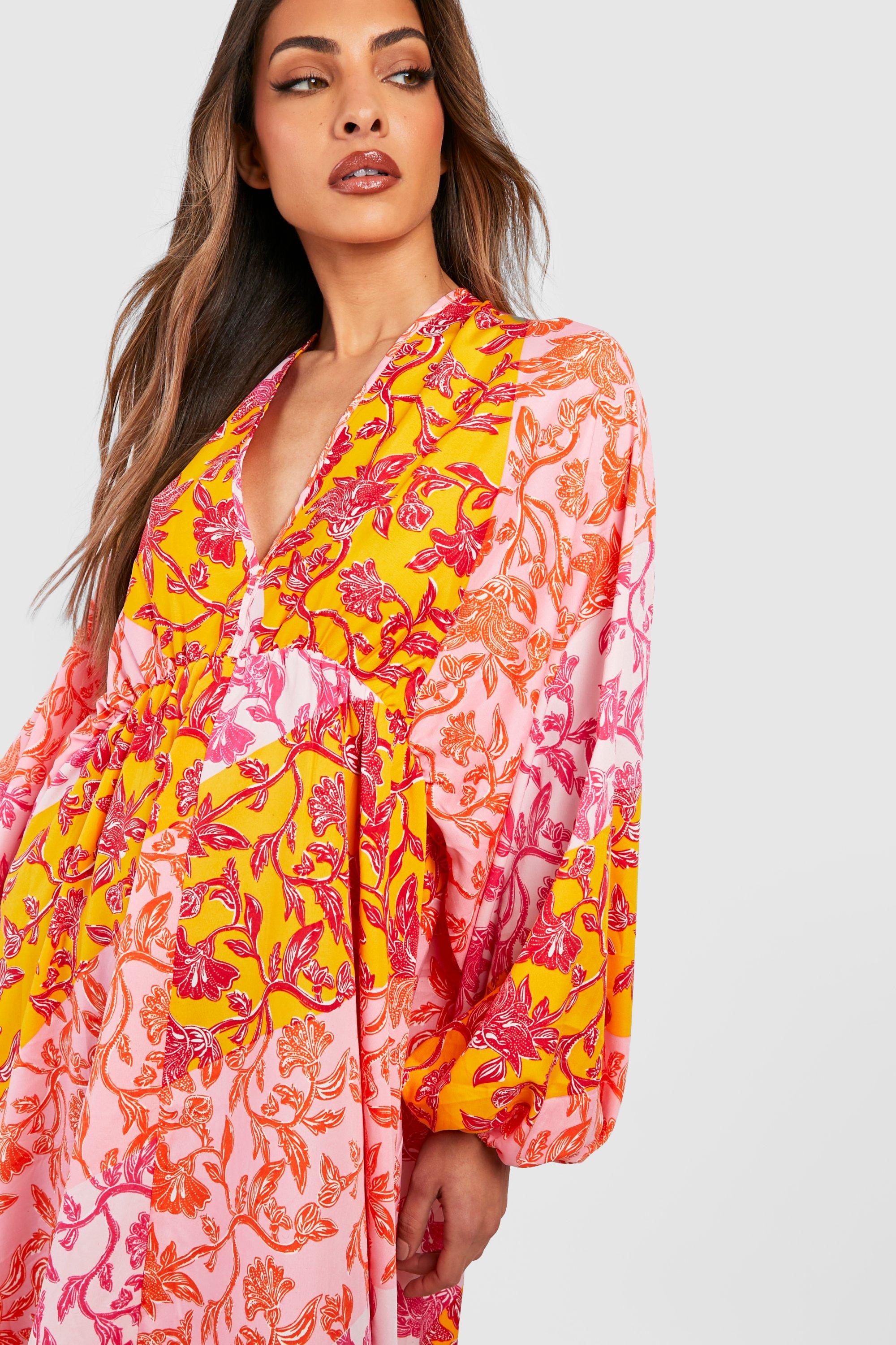 Boohoo batwing dress sale