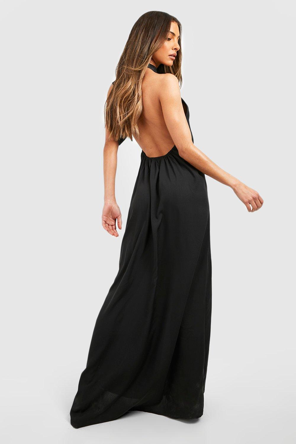Halter Maxi Dress boohoo