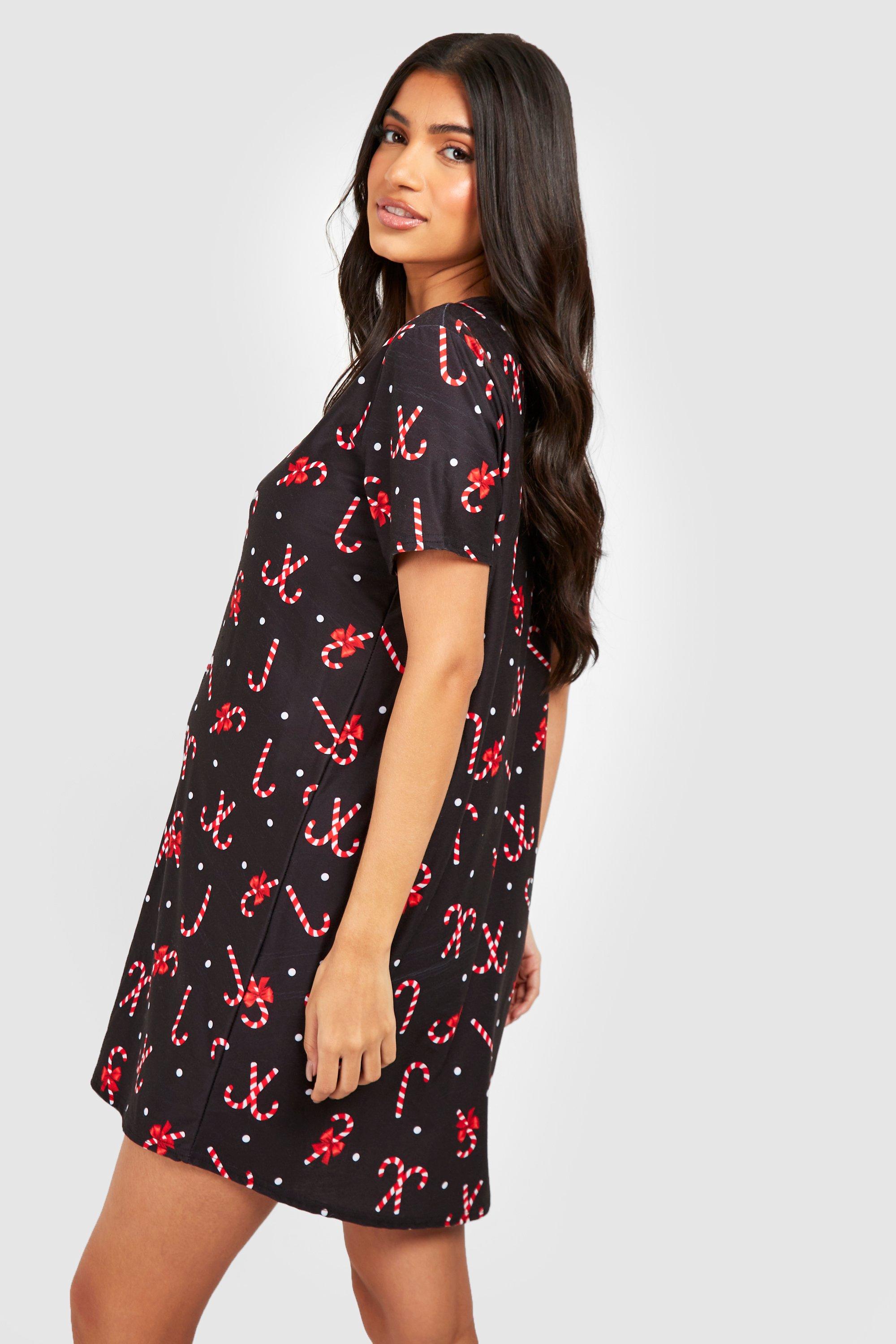 Maternite Chemise de nuit grossesse Noel boohoo FR