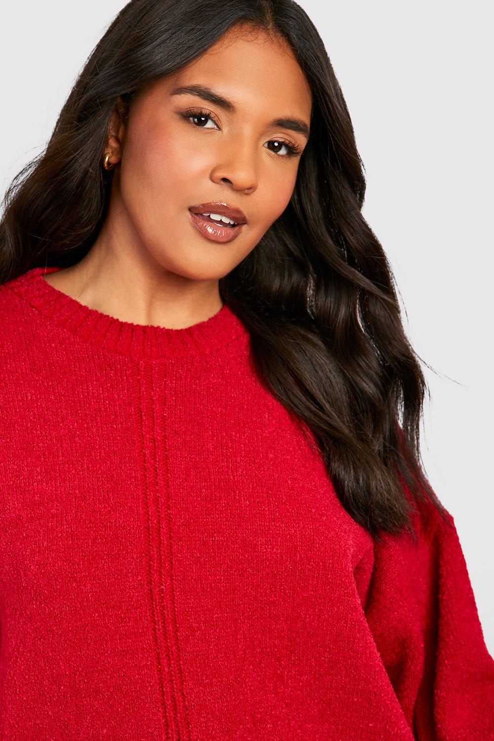 Boohoo shop red jumper