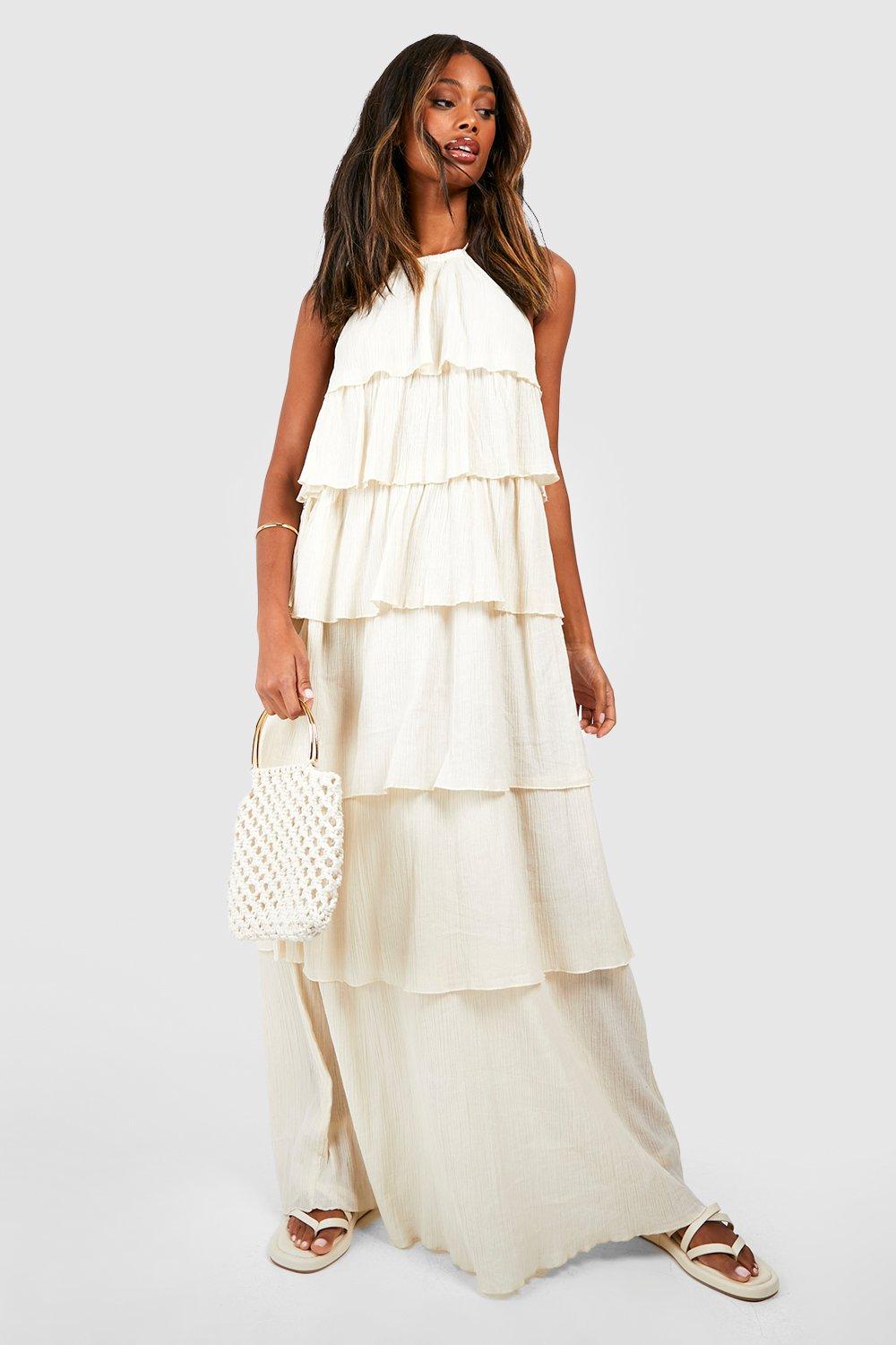 Casual Tiered Maxi Dress