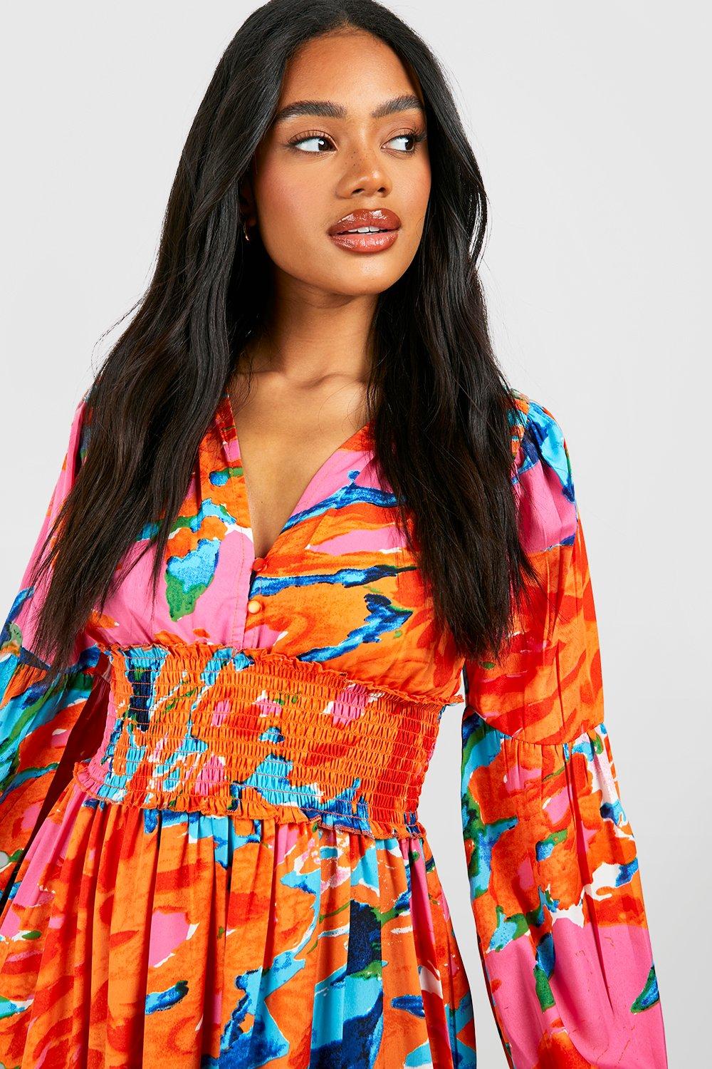 https://media.boohoo.com/i/boohoo/gzz39021_orange_xl_3/female-orange-floral-shirred-waist-maxi-dress