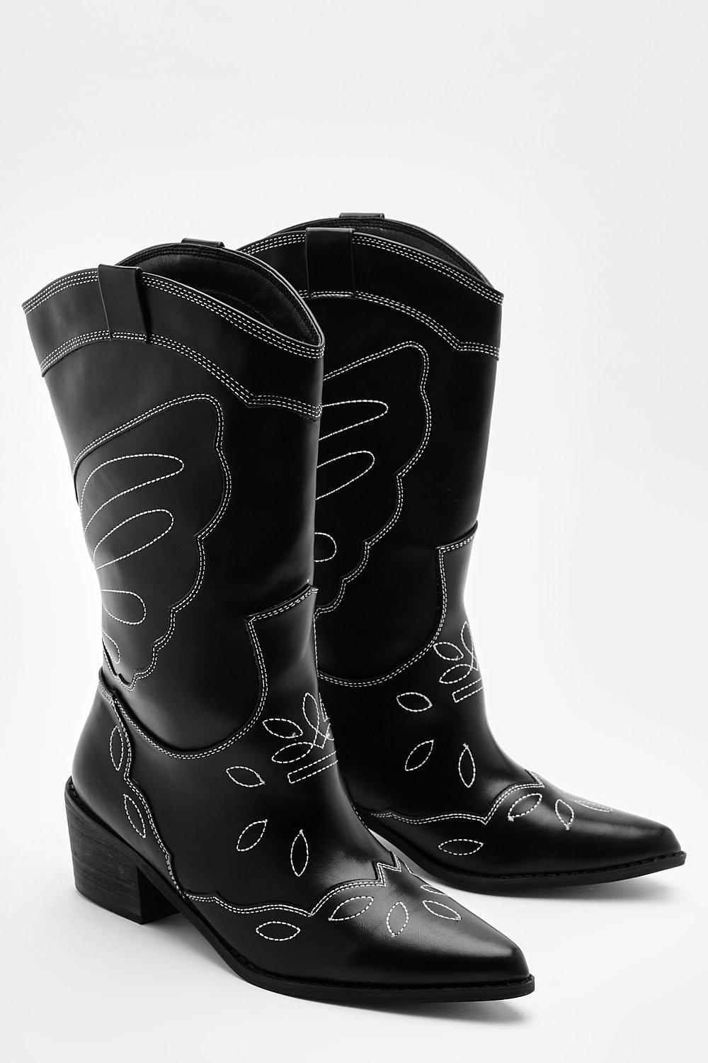 Mexican 2025 boots black