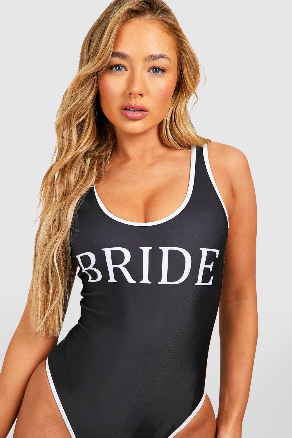 Black on sale bride swimsuit