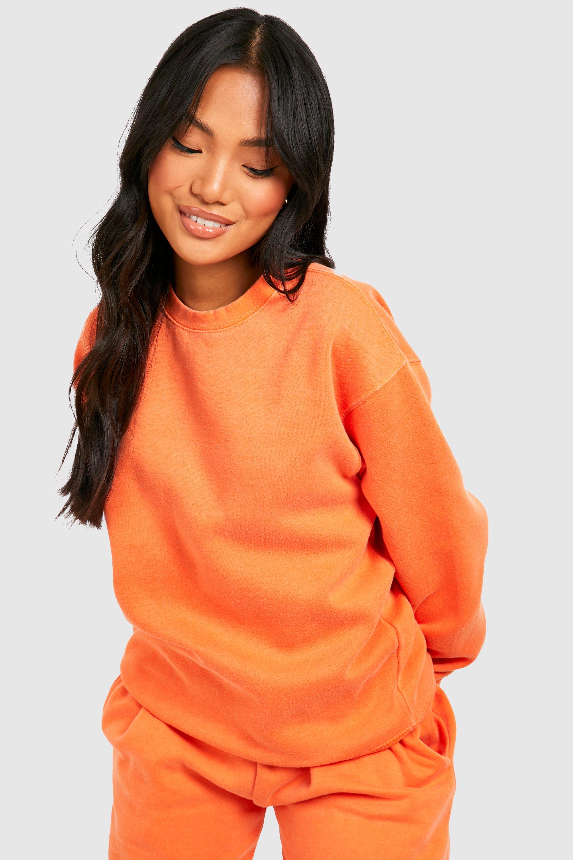 Sweat orange oversize sale