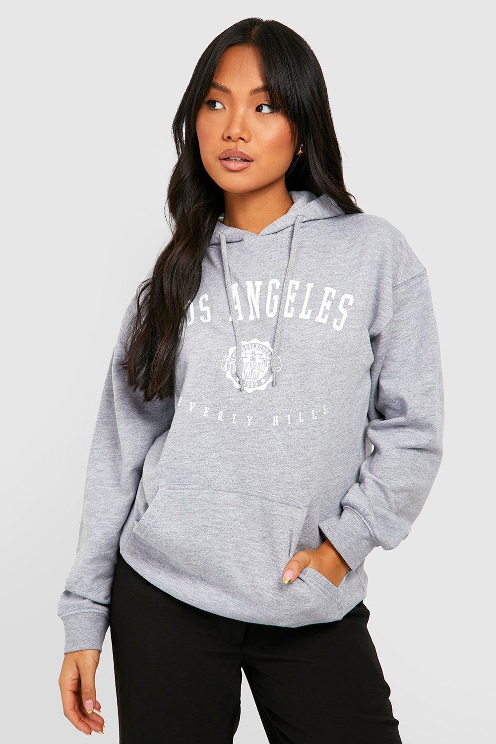 Oversized Los Angeles Printed Hoodie | boohooMAN USA