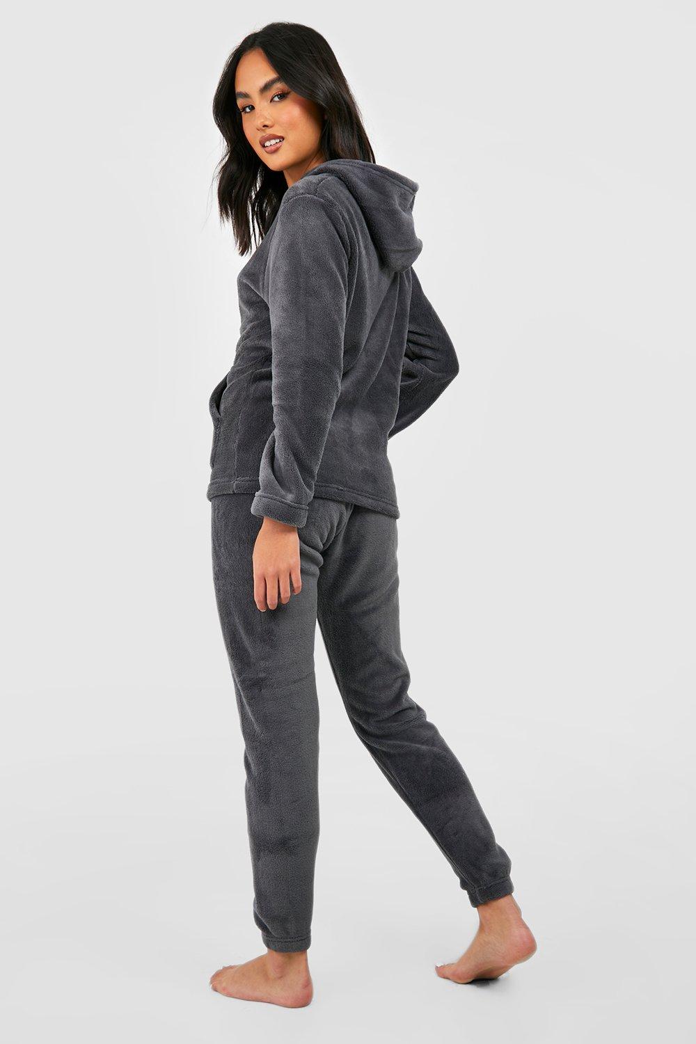 Fleece Hoodie And Jogger Set