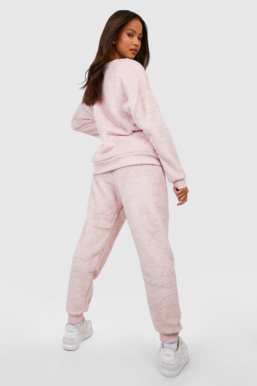 Teddy Fleece Jogger Set