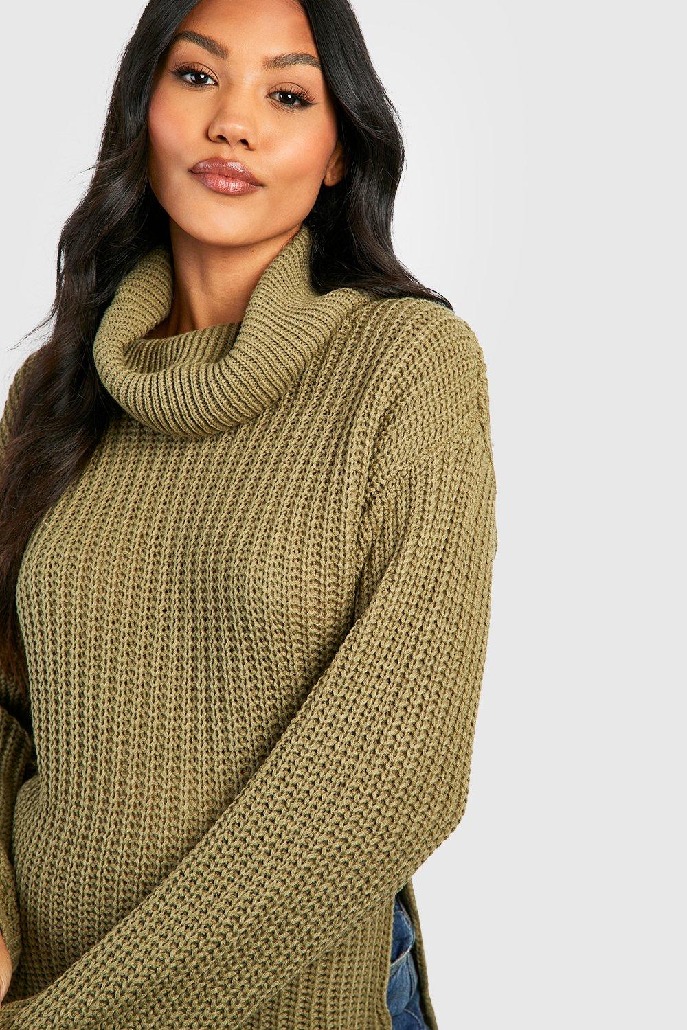 Chunky cowl hotsell neck jumper