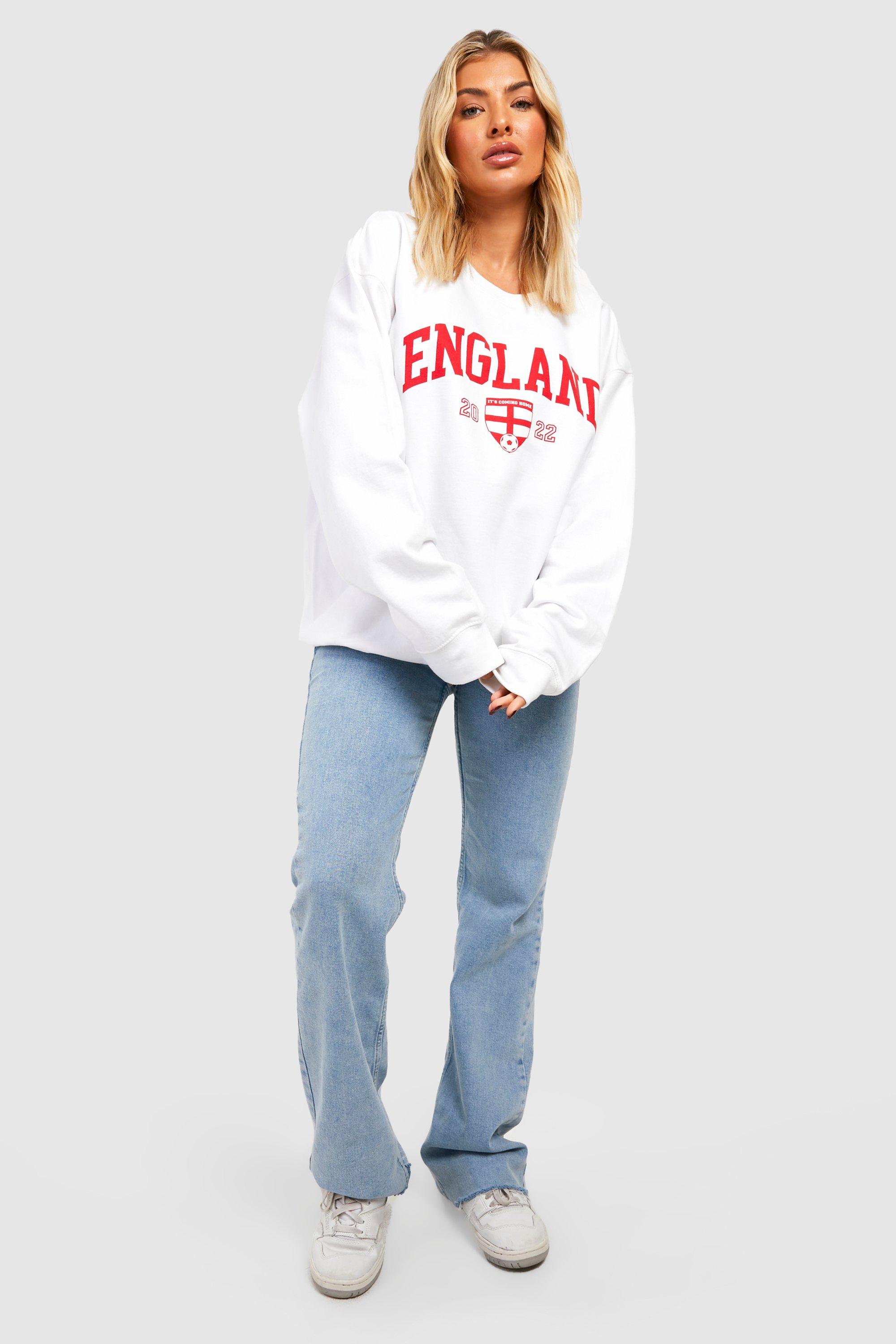 Boohoo discount white sweatshirt