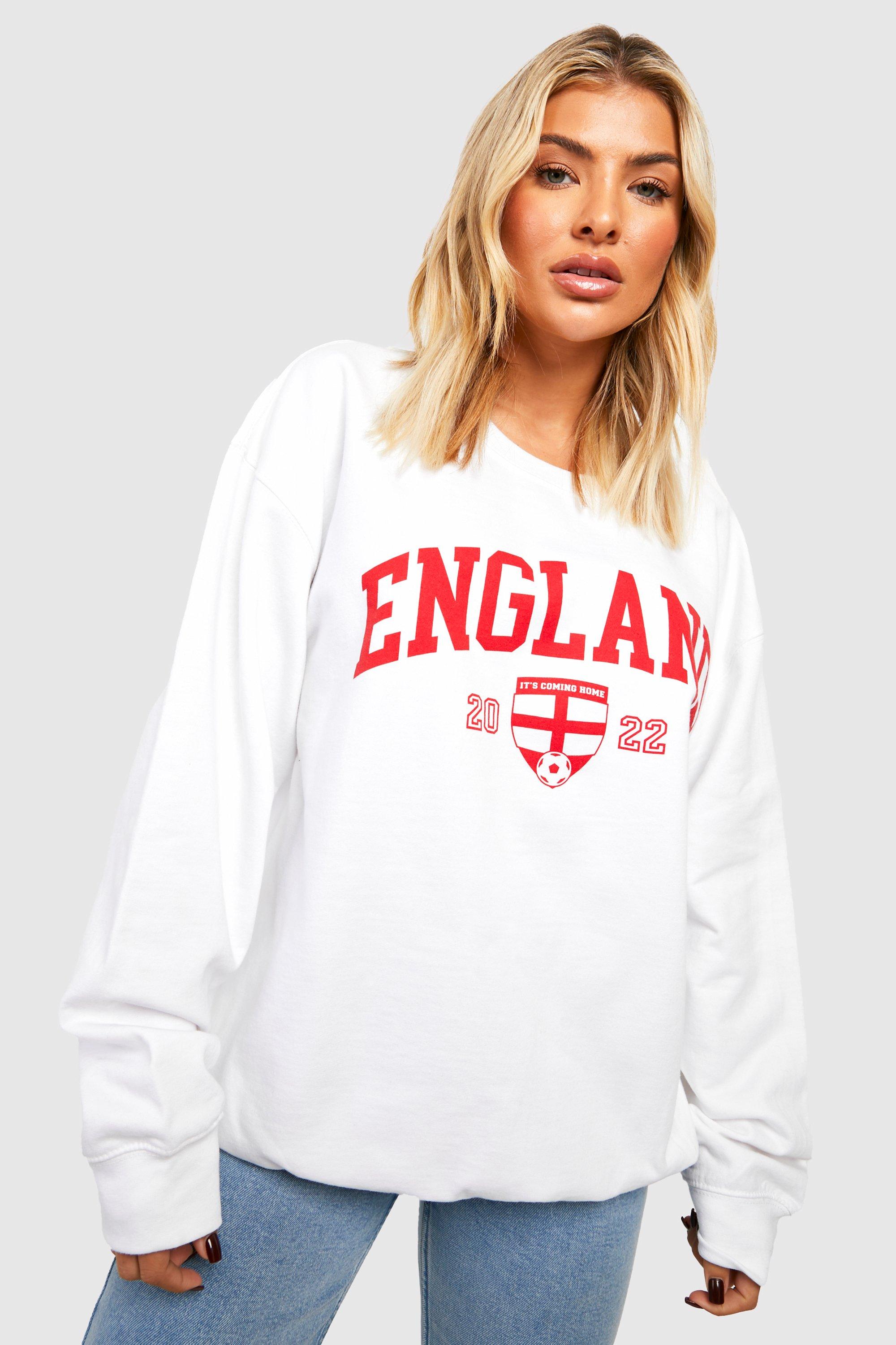 England Oversized Sweater boohoo
