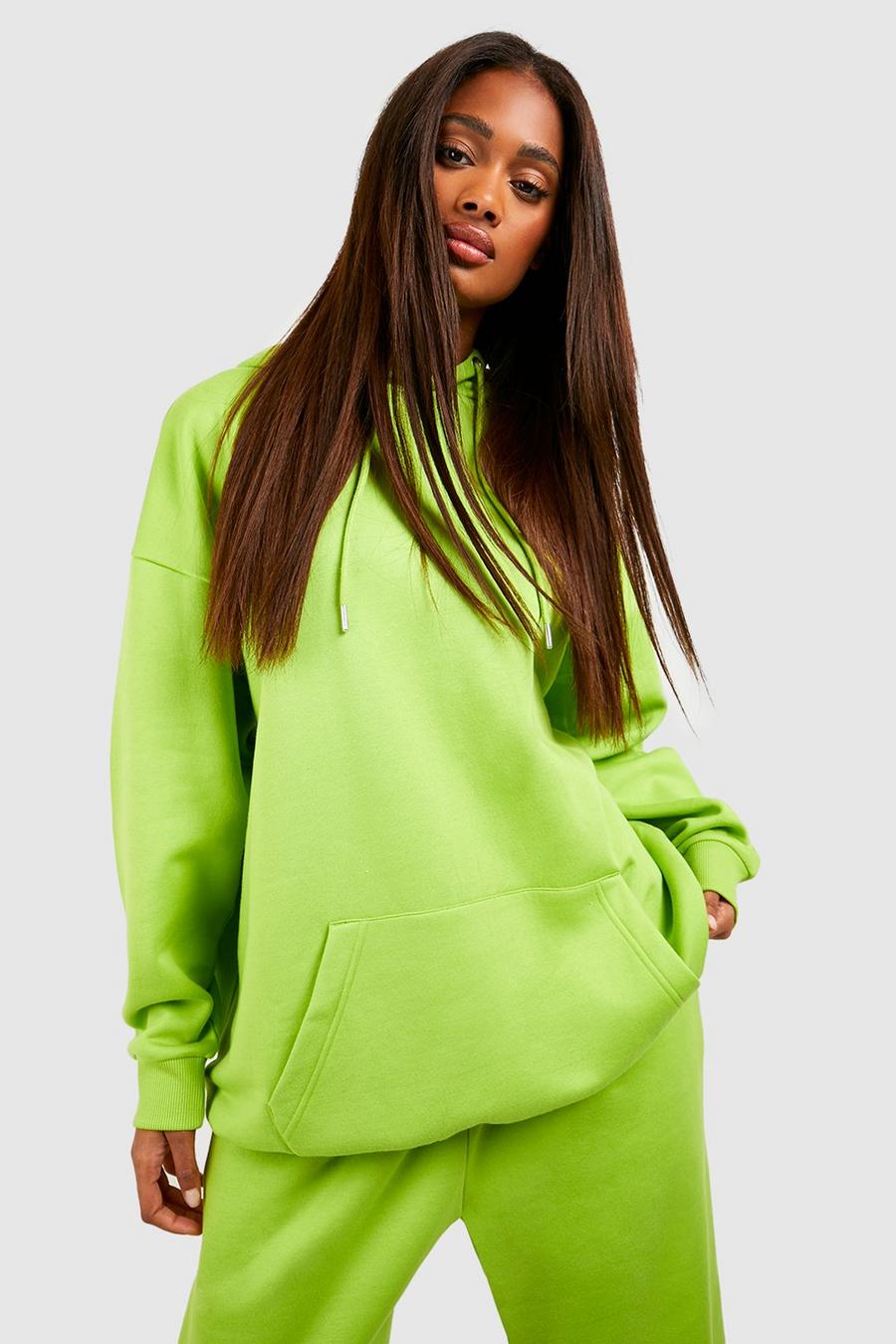 Lime grön Oversize hoodie