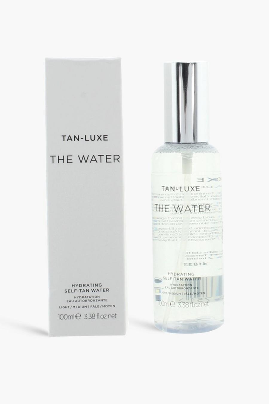 TAN-LUXE THE WATER 100ML HYDRATING SELF-TAN WATER LIGHT/MEDIUM, White blanc