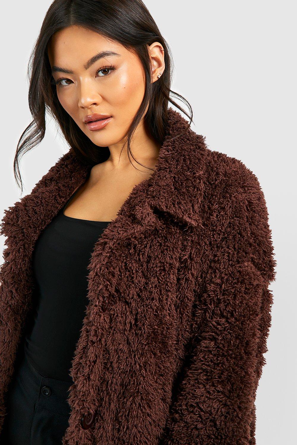 Boohoo shop teddy jacket