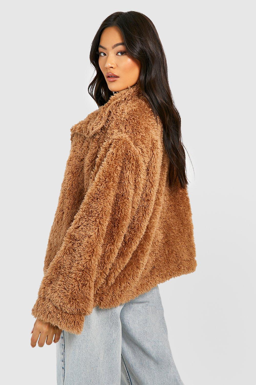 Waterfall Teddy Faux Fur Jacket