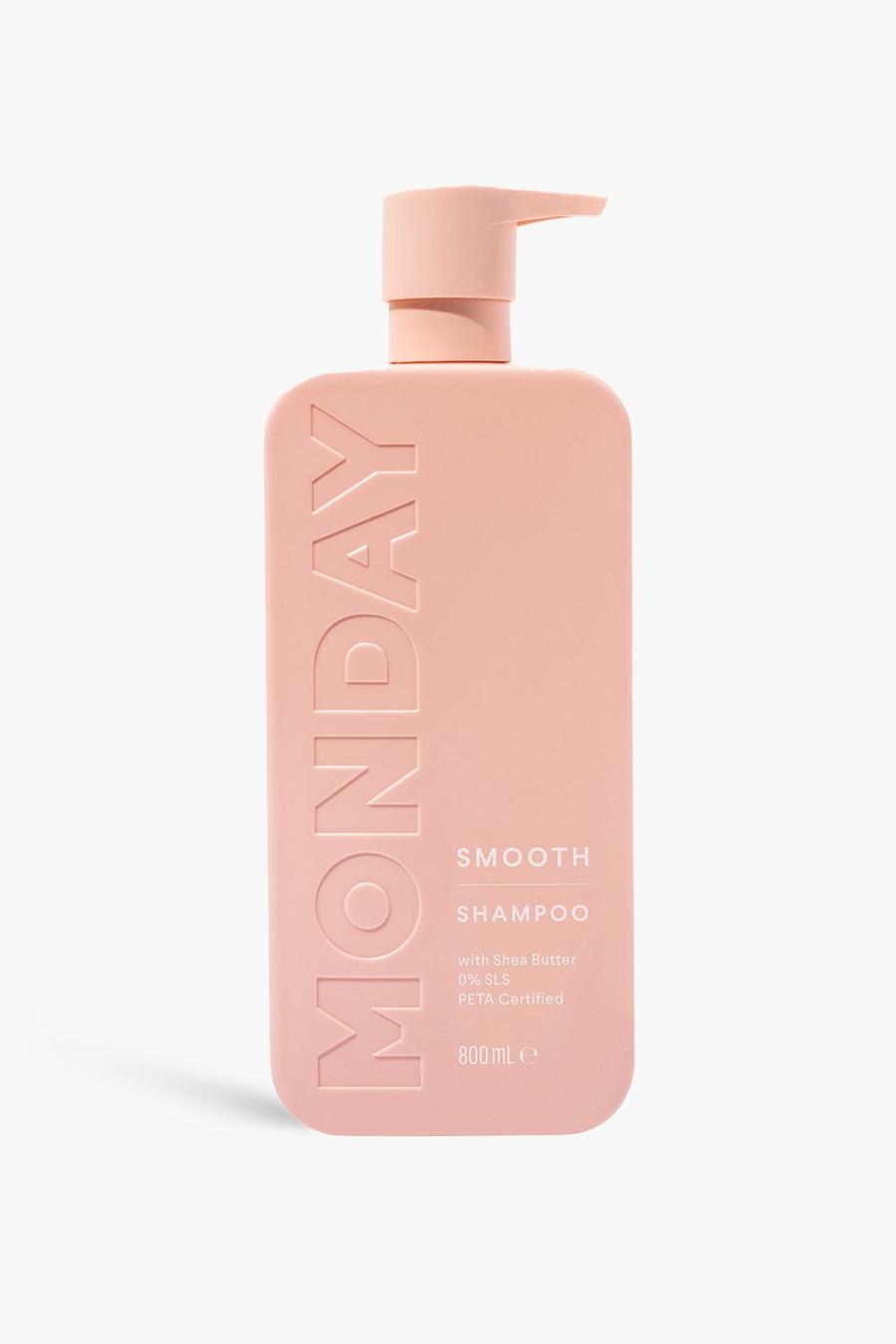 Pink MONDAY Haircare Smooth Shampoo 800ml image number 1