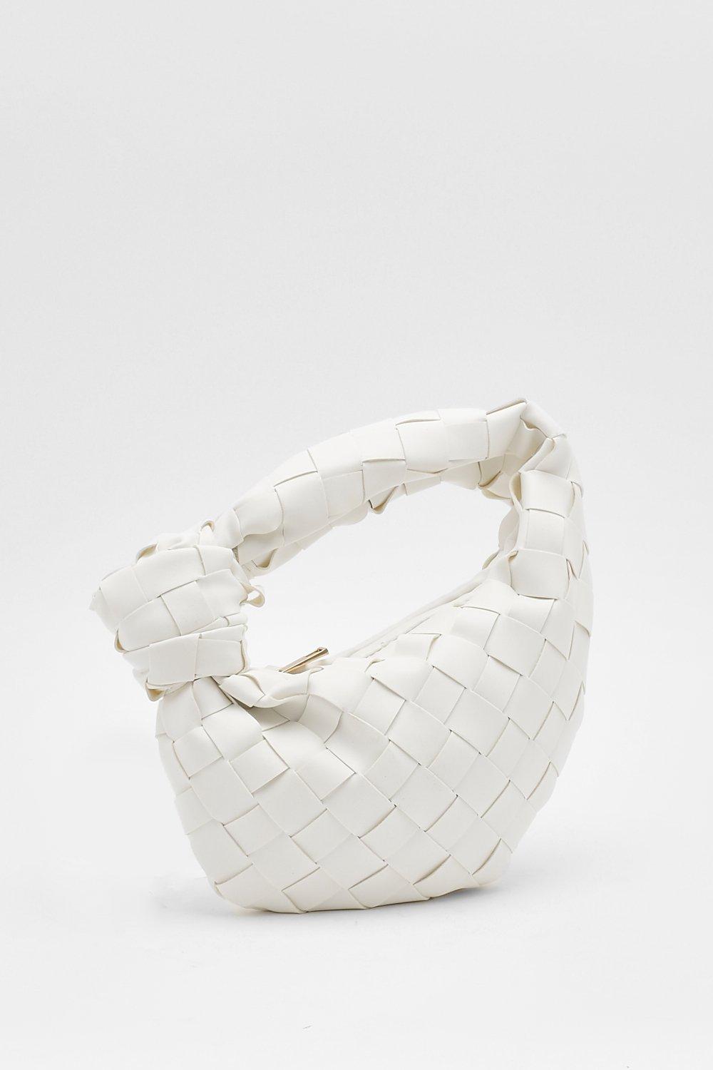 White discount bag boohoo
